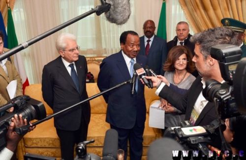 It is said that President Paul Biya will undertake an official visit in Italy in March 2017