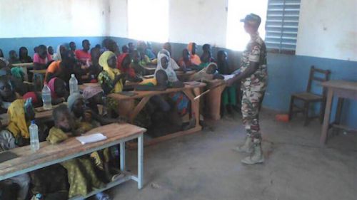 Are soldiers also teachers in Far North Cameroon?