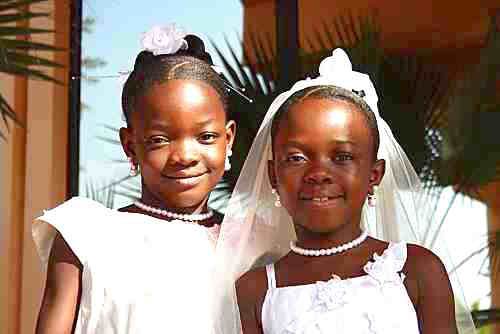 It seems that girls under the minimum legal age can get married in Cameroon