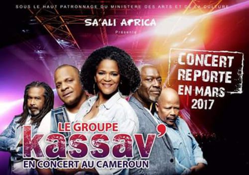 Kassav is apparently finally scheduled in Yaoundé for March