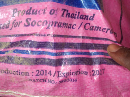 3615 in 1 du riz avari est recycl dans des sacs neufs dans certains marchs au cameroun sya