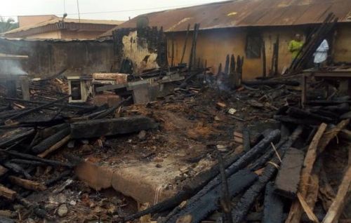 Foumban : nouvel incendie au marché central, après celui de 2020 qui a occasionné d’importants dégâts matériels