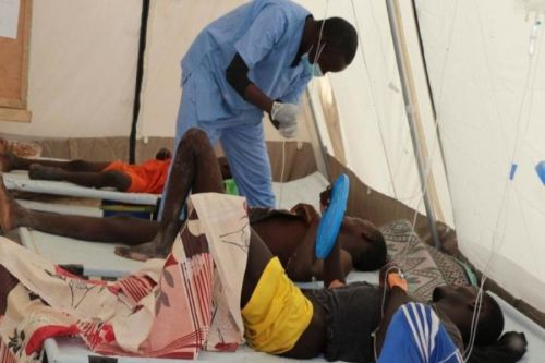 The Cholera epidemic persists in four regions, with the Central region remaining the epicenter