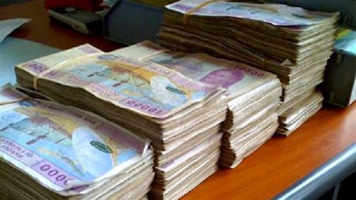 It is said that personalities in Cameroon keep huge sums of money in their house