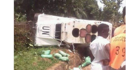 No a UN truck didn’t crash on the Douala-Yaoundé corridor  