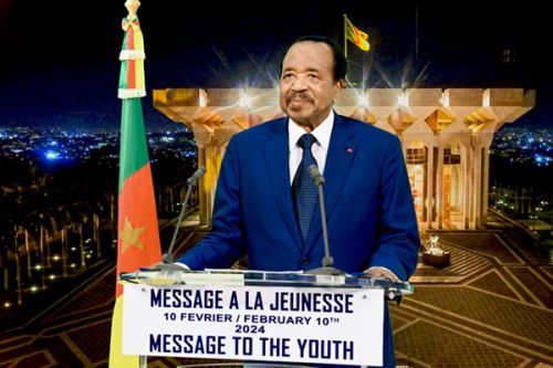 Biya Warns Cameroonian Youth Against Desperate Emigration, Cites Job Creation Initiatives