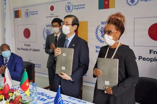 Japan grants over CFA1bln to ensure food security in Cameroon