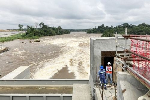 Naufrage sur le barrage de Nachtigal : les recherches rendues difficiles en raison du fort débit du fleuve