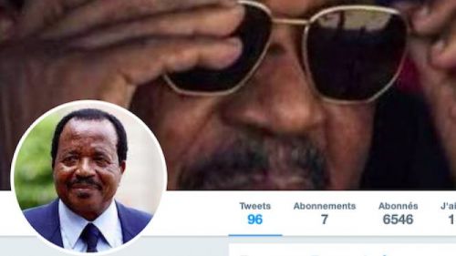 No, this is not Paul Biya’s Twitter account