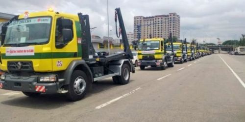 Hygiène et salubrité : en butte à des difficultés de paiement des salaires, Hysacam se dote de 100 nouveaux camions