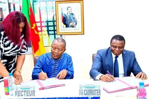 Camwater Signs Human Resource Supply Agreement with Polytech Douala