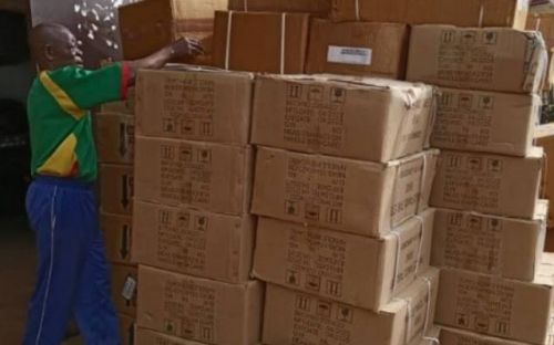 Nkongsamba : plus de 530 cartons de médicaments illicites saisis, deux suspects arrêtés