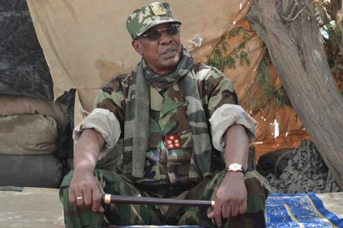 Idriss Deby Itno, décédé des suites des blessures reçues dans les combats contre les rebelles