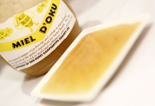 Cameroon supposedly produces certified white honey