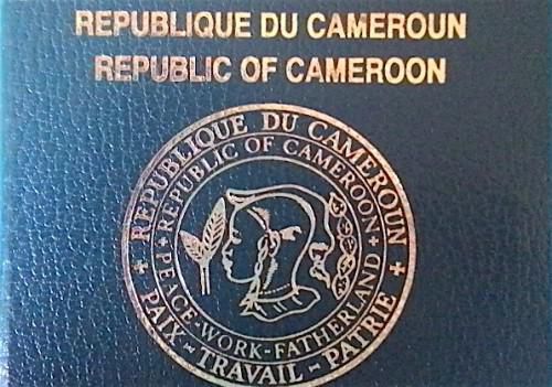 Is there really a shortage of the paperboard used to produce passports in Cameroon?
