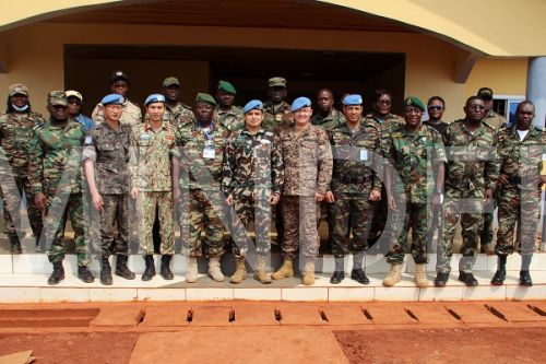 Maintien de la paix en RCA : le 8e contingent camerounais de la Minusca prêt à être déployé