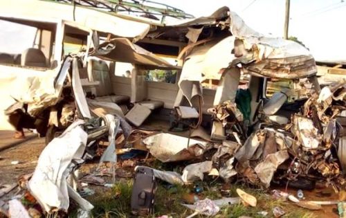 No, the accident on Kribi-Edea road killed 4 not 19