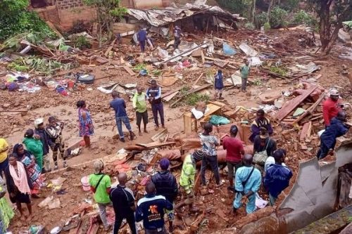 Glissement de terrain à Mbankolo : le bilan porté à plus de 27 morts et une vingtaine de blessés