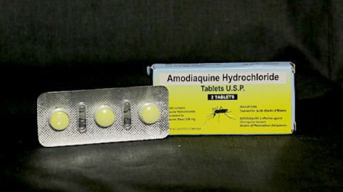 Is the medicine Amodiaquine banned in Cameroon?