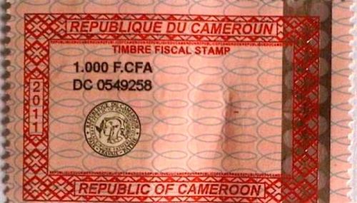 Yes, fake fiscal stamps are being sold again in Cameroon