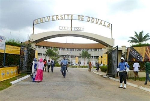 Is it true that students of Douala University had to pay dissertation fees to support their masters’ thesis?